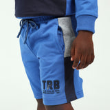BOYS TRB BLUE/NAVY SHORTS