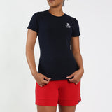 LADIES CIARRA RED UTILITY SHORTS