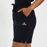 LADIES CIARRA NAVY UTILITY SHORTS