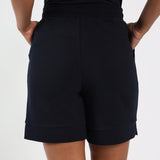 LADIES CIARRA NAVY UTILITY SHORTS