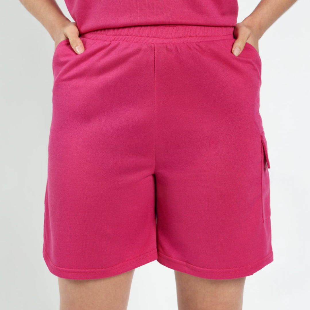 Cerise Cargo Short
