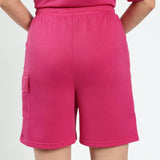 Cerise Cargo Short