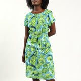 Green/Blue Tennis Dress