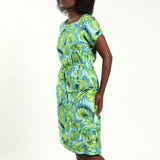Green/Blue Tennis Dress