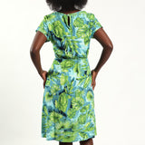 Green/Blue Tennis Dress