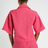 Cerise Buttons Shirt