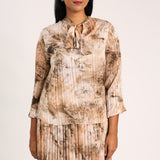 LADIES CIARRA LUREX BLOUSE