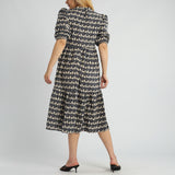 Printed Tiered Dress
