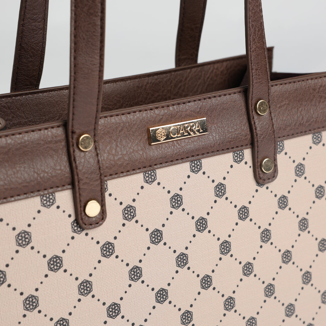 Aop Mid Tote Bag