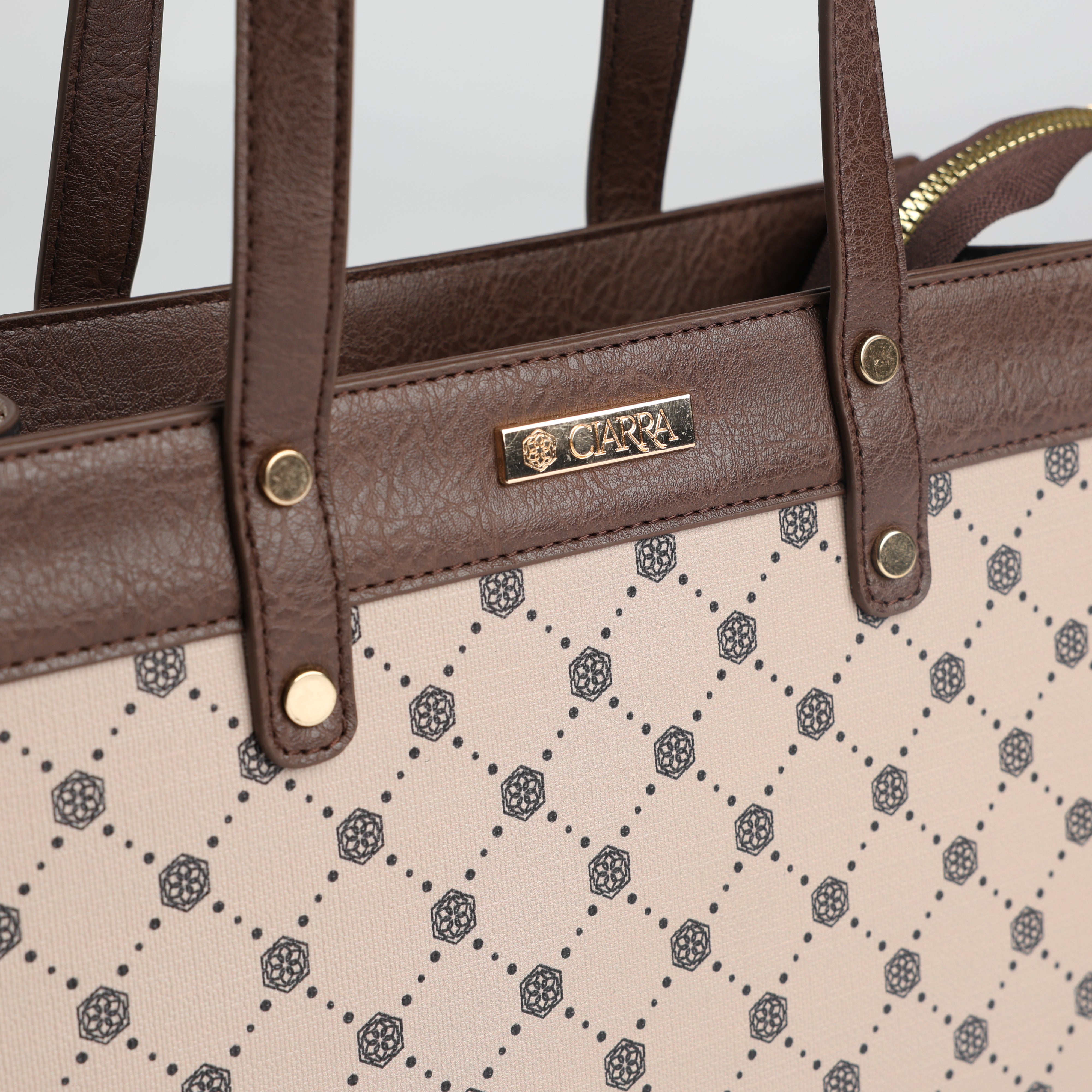 Aop Mid Tote Bag