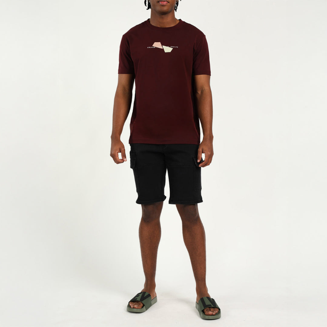 Evolve coffee Printed Tee