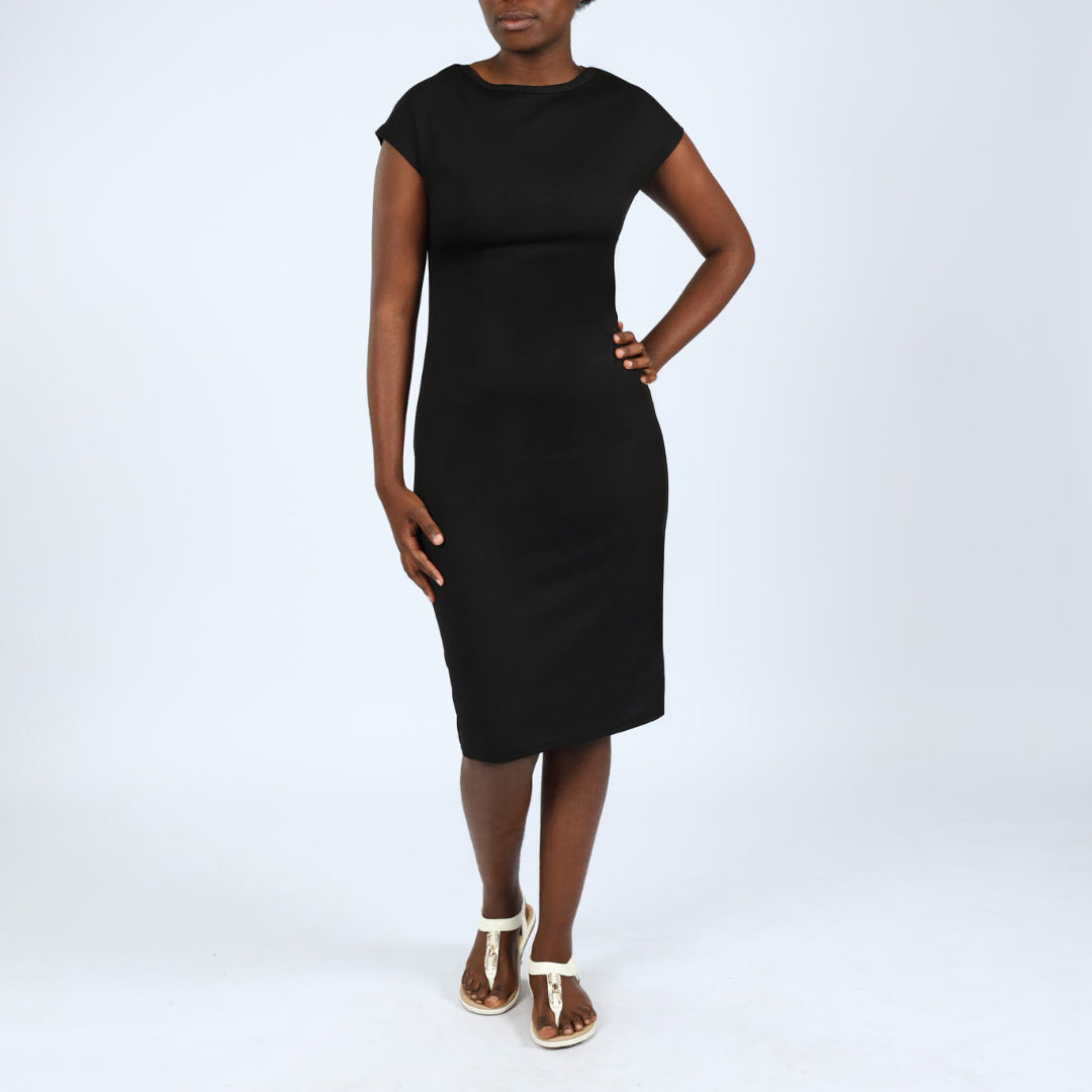 Black Sleeveless Dress