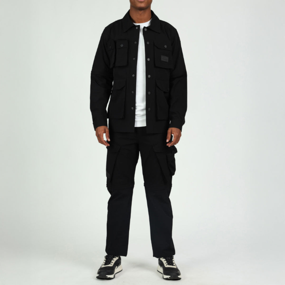 Mens Evolve Zip Off Shirt