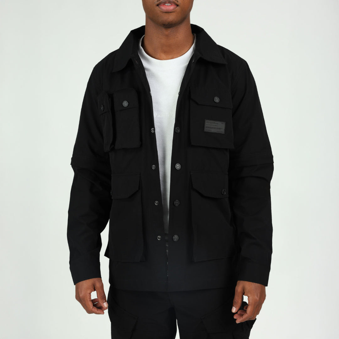 Mens Evolve Zip Off Shirt