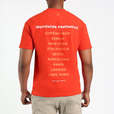 ZAFF FLAME ORANGE T-SHIRT