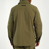 Mens Evolve Zip Off Shirt