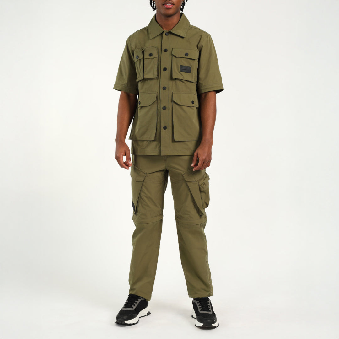 Mens Evolve Zip Off Shirt