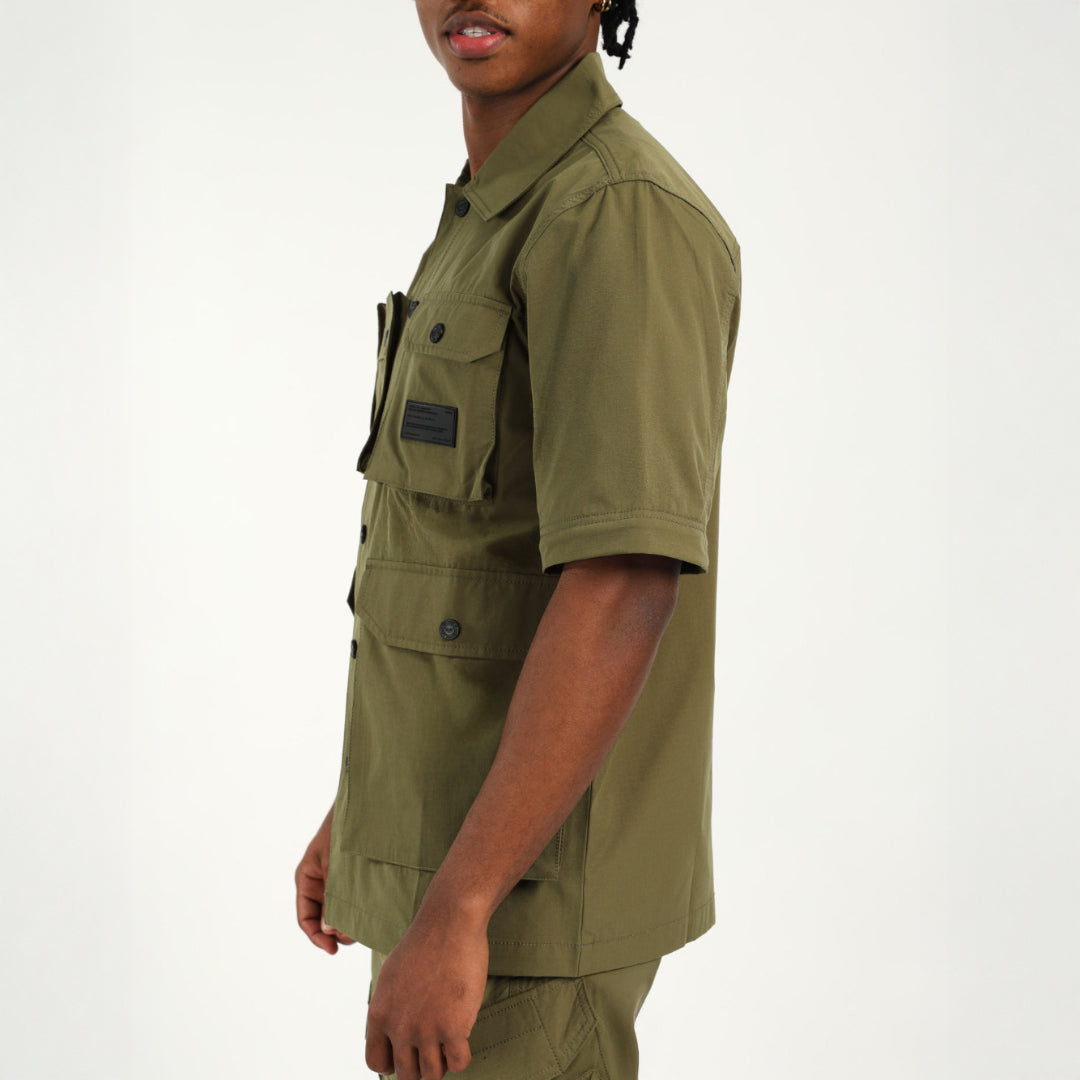 Mens Evolve Zip Off Shirt
