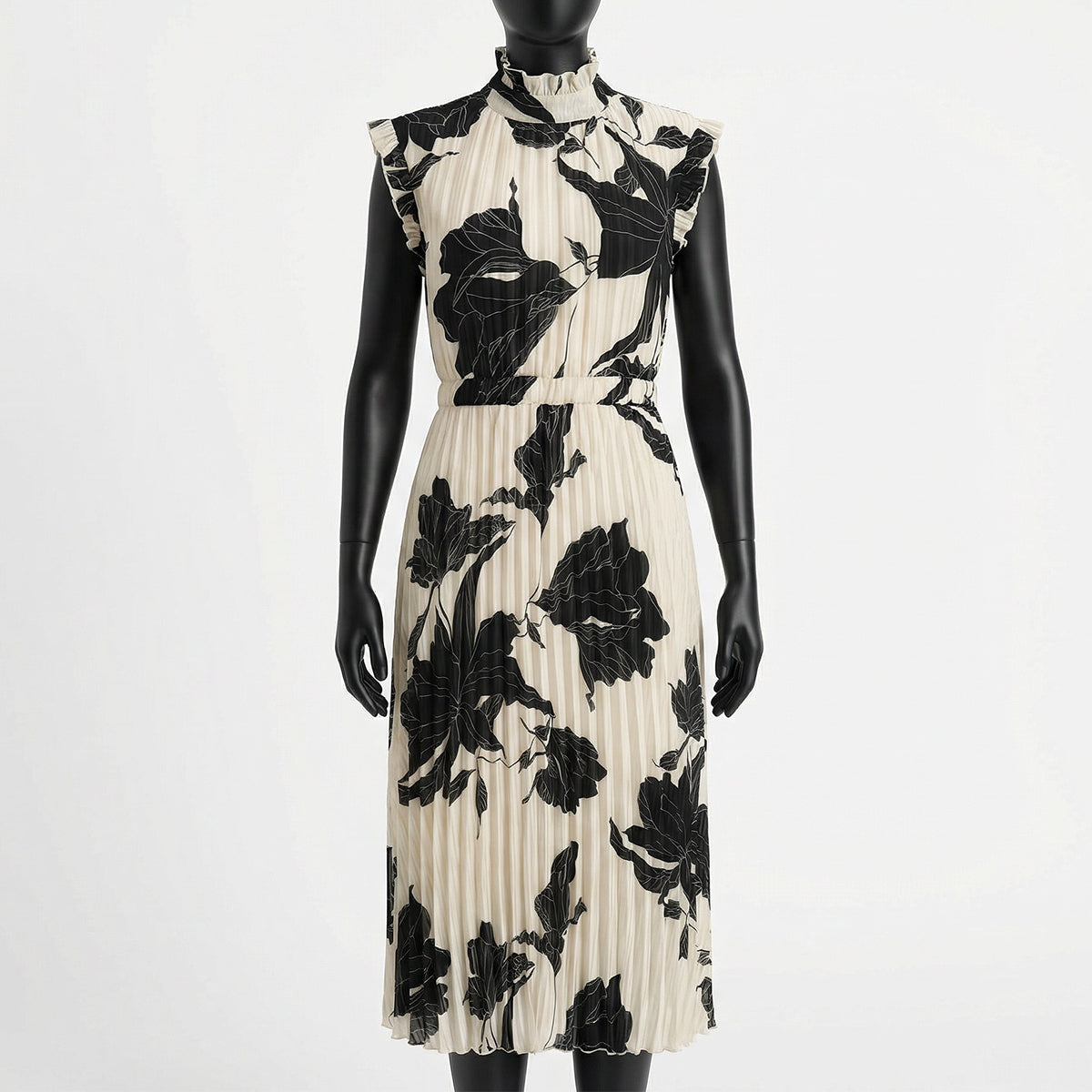 LADIES CIARRA BLACK/WHITE DRESS Fashion Fusion LADIES CIARRA BLACK/WHITE DRESS Fashion Fusion