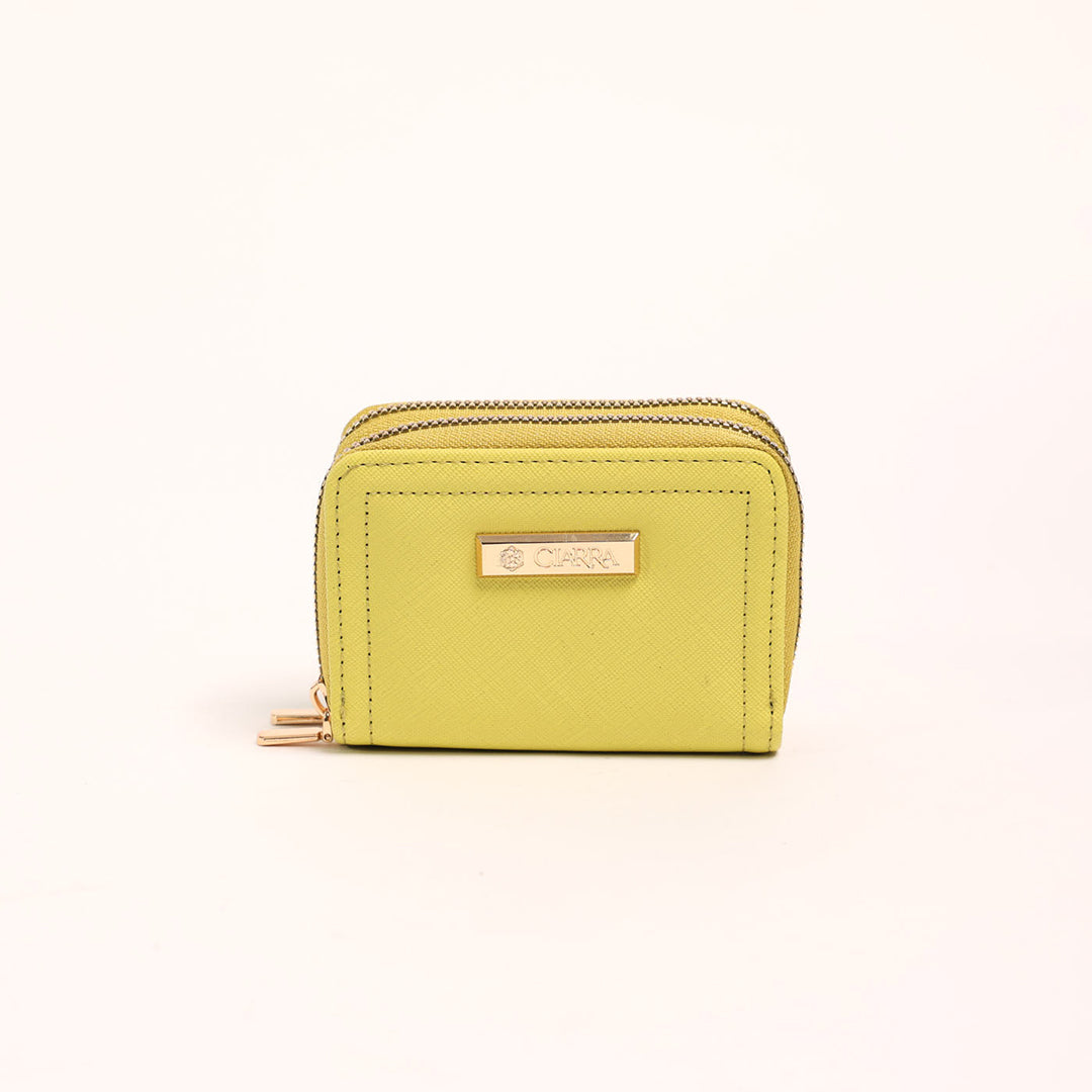 Pebble Pu Card Holder Purse