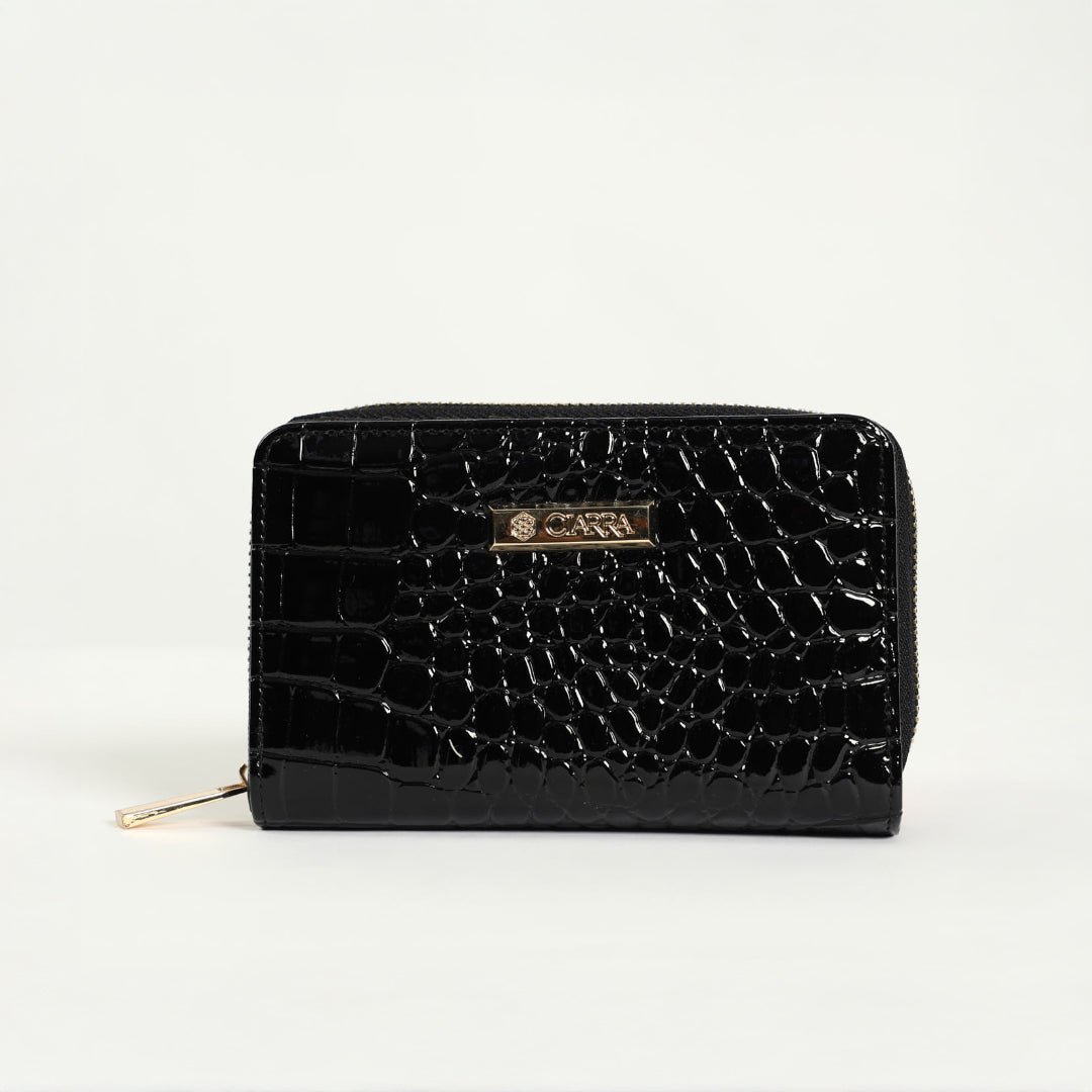 Croc Zip Around Wallet
