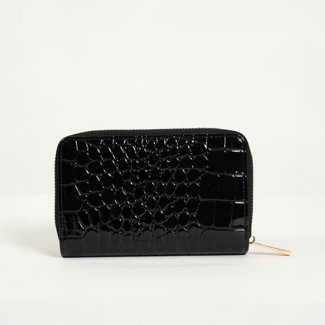Croc Zip Around Wallet
