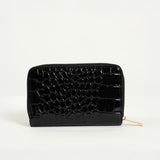 Croc Zip Around Wallet