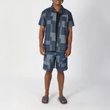 Mens Evolve Blue Denim Shirt EVOLVE Fashion Fusion