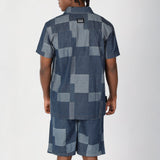 Mens Evolve Blue Denim Shirt EVOLVE Fashion Fusion