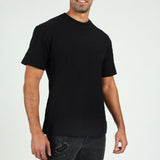 Moda Oversized Textured T-Shirt.
