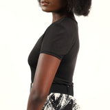 Black Short Sleeve Body Suit