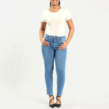 Cream Short Sleeve Body Suit