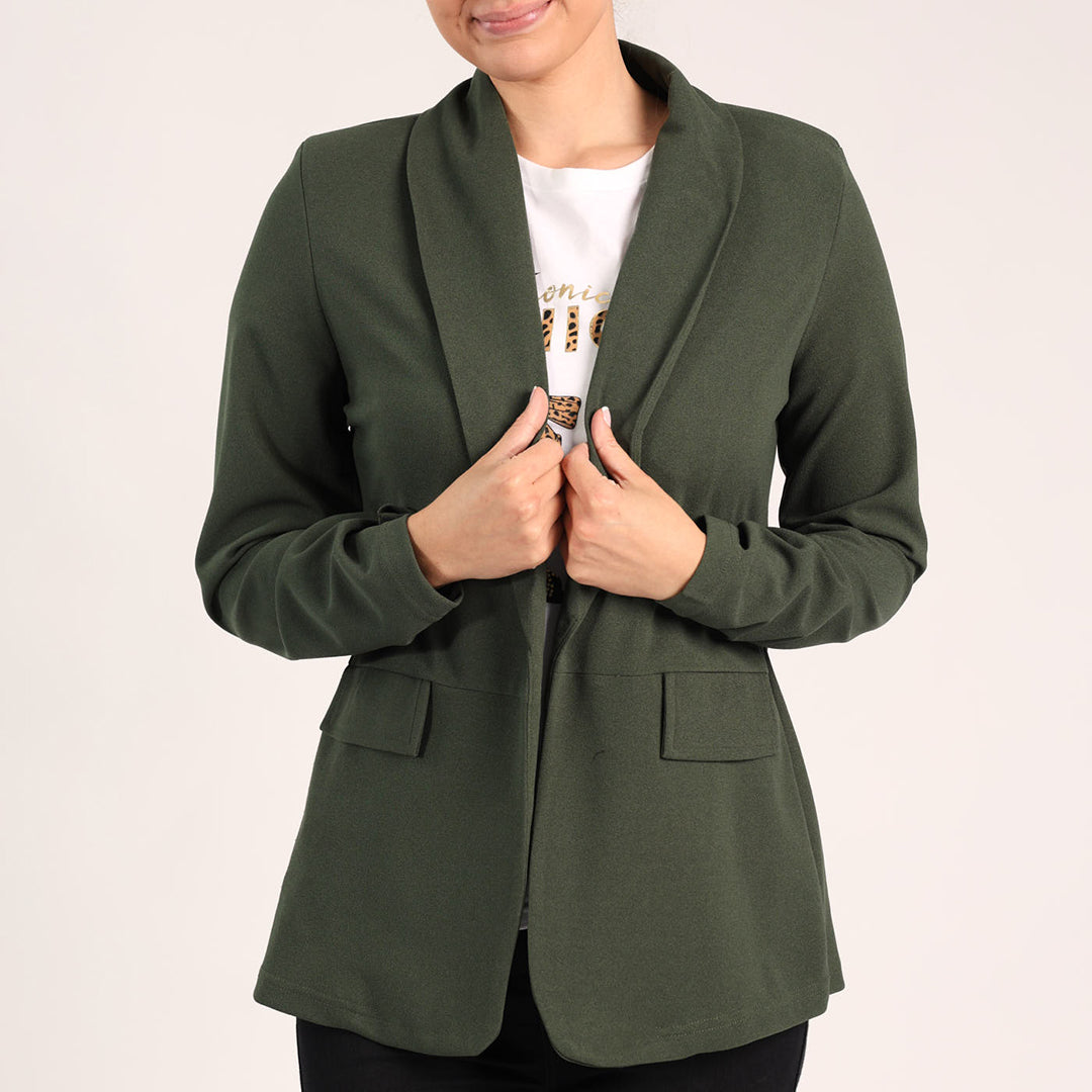 Olive Blazer Jackets