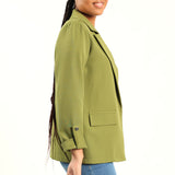 Chartuse Blazer Jacket