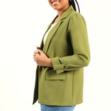 Chartuse Blazer Jacket