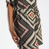 Printed Diamond Shorts