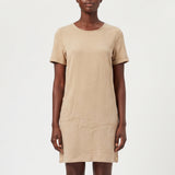 Stone Button Dress