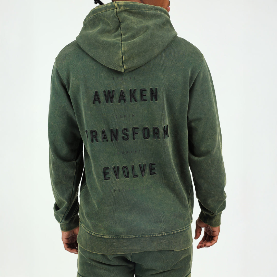Mens Evolve Olive Sweater