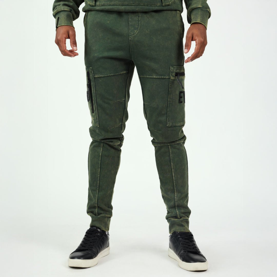 Mens Evolve Olive Cargo Jogger