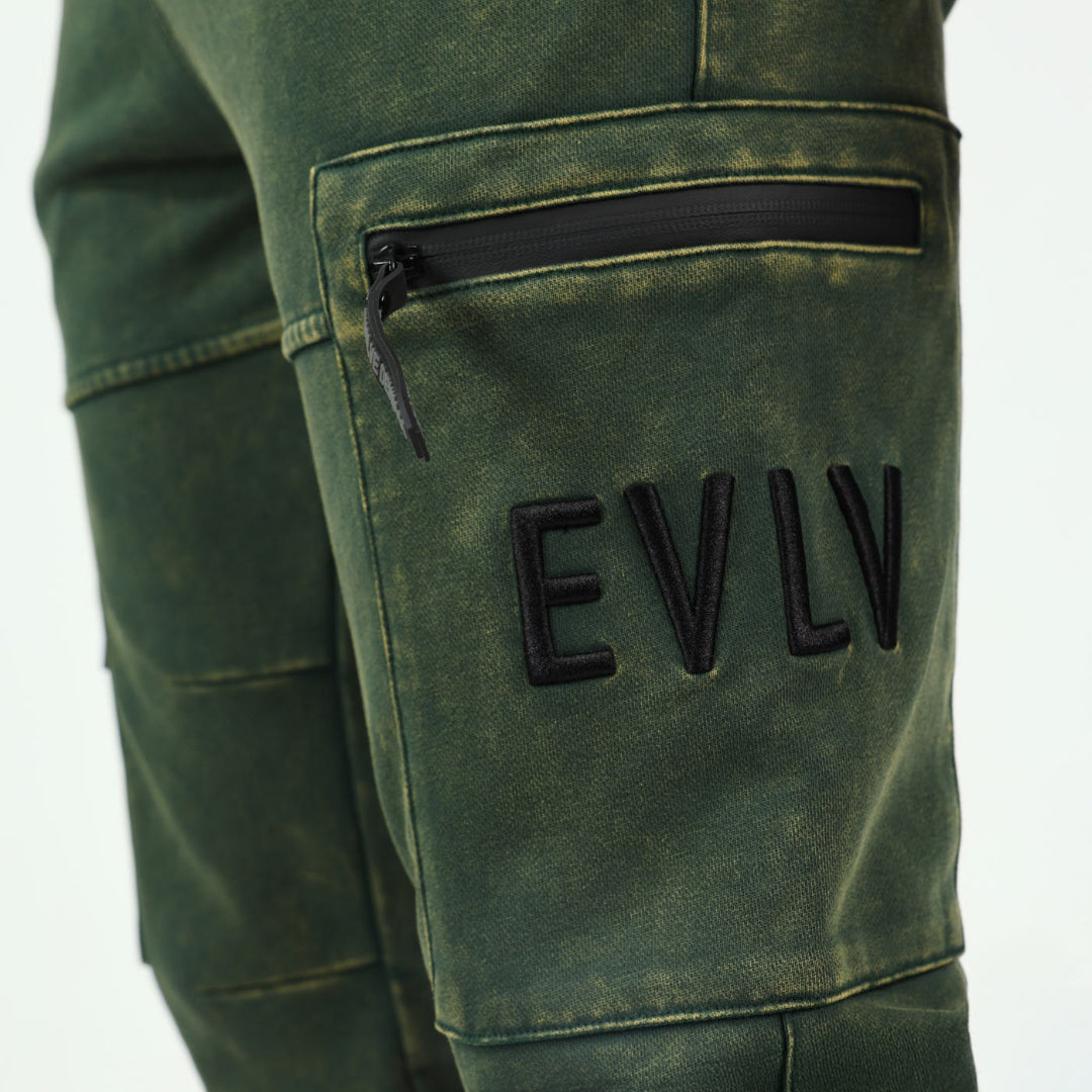Mens Evolve Olive Cargo Jogger