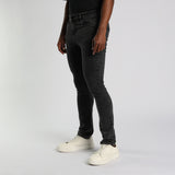 Mens Black Acid Wash Jeans. MODA Fashion Fusion