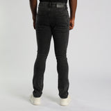 Mens Black Acid Wash Jeans. MODA Fashion Fusion