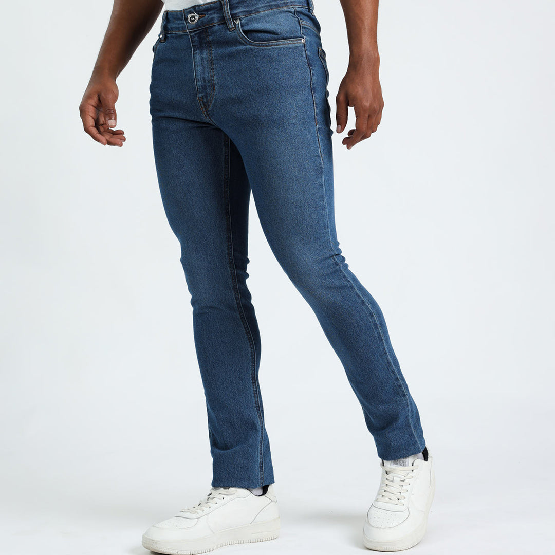 Mens Blue Skinny Jeans.