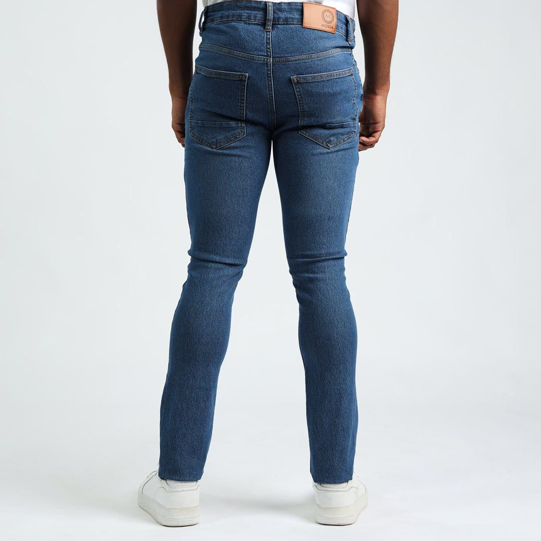 Mens Blue Skinny Jeans.