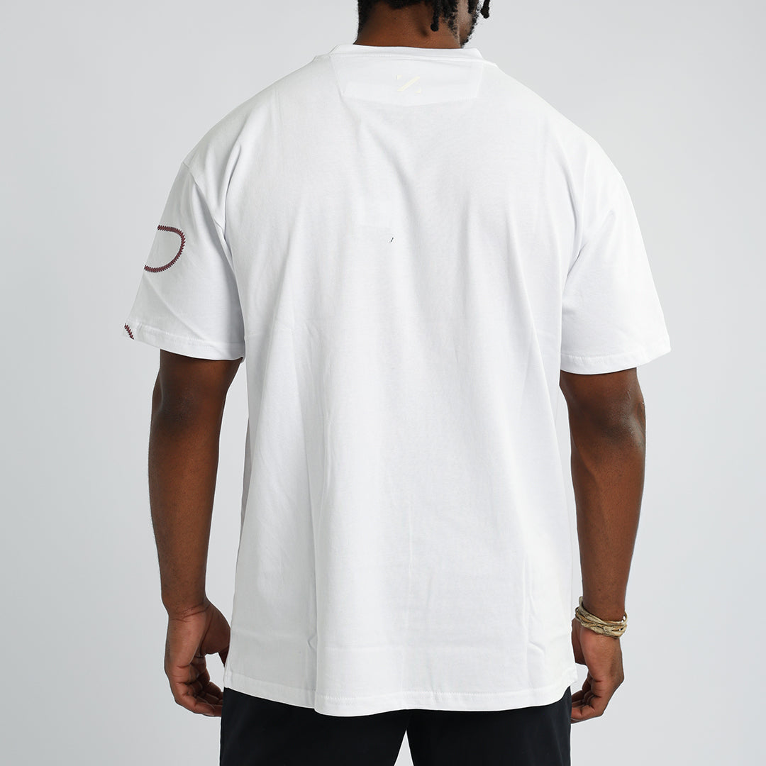 MENS ZAFF WHITE T-SHIRT
