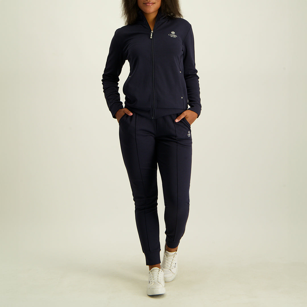 LADIES CIARRA NAVY PONTI JOGGER