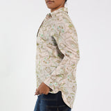 LADIES CIARRA STONE FLORAL SHIRT