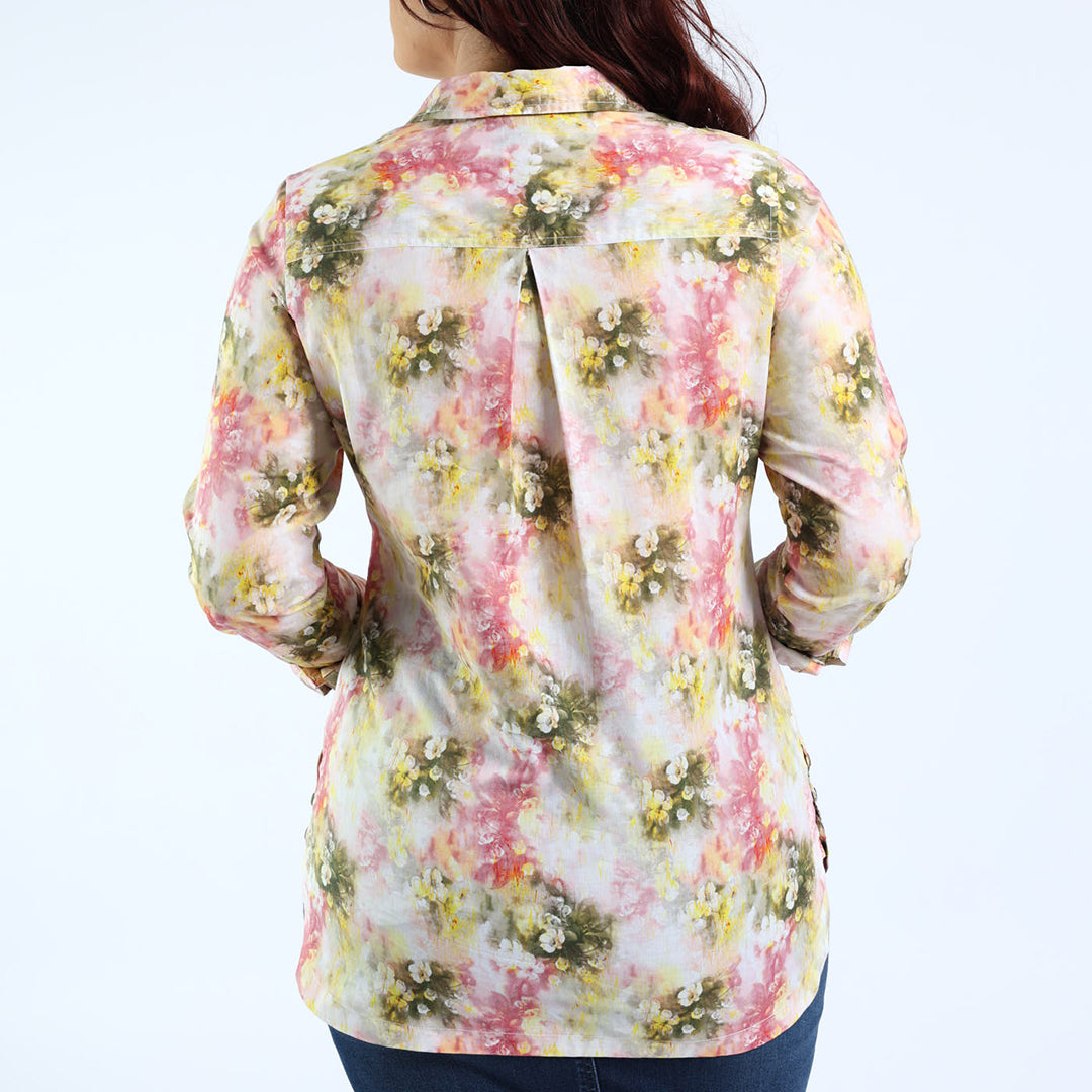 LADIES FLORAL SHIRT