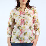LADIES FLORAL SHIRT