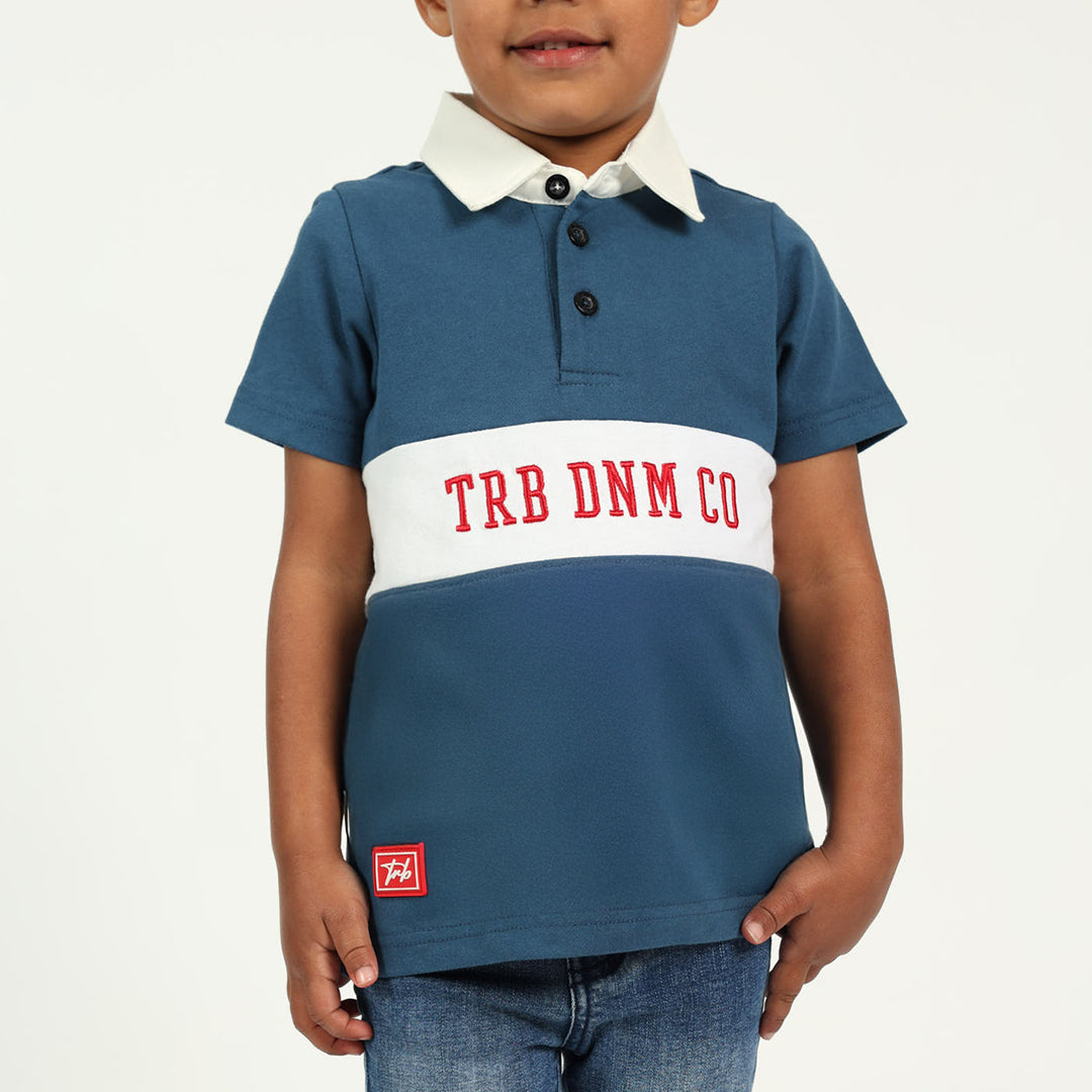 Pre Boys Colour Block Golfer